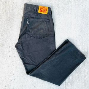 Levi's 505 Graphite Grey Twill jeans 38 x 30 Regular Fit Style# 00505-0716
